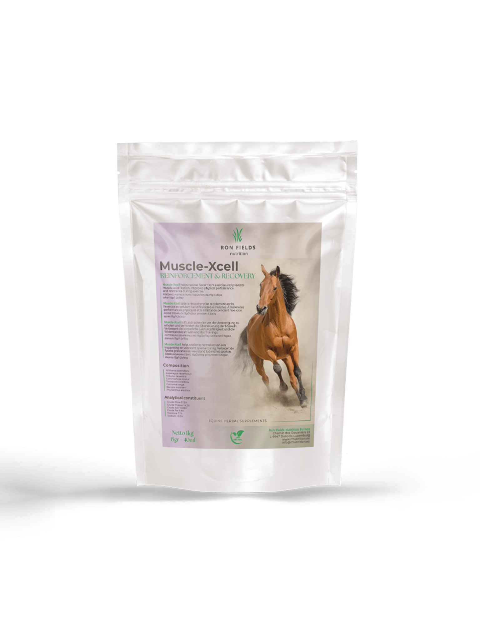 Muscle – XCell – Natural Muscle Support for Horses