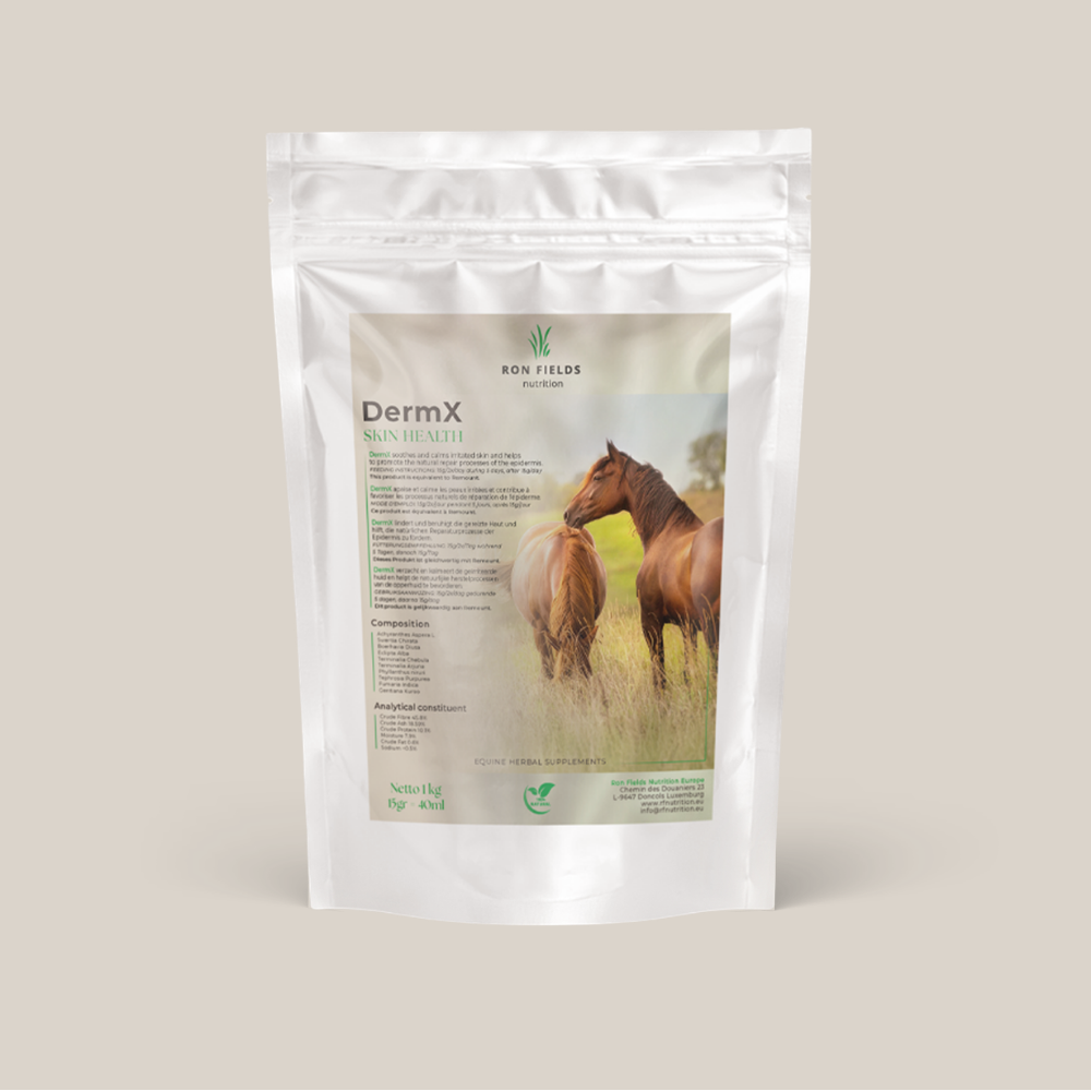 DermX – Natural Skin and Coat Support for Horses