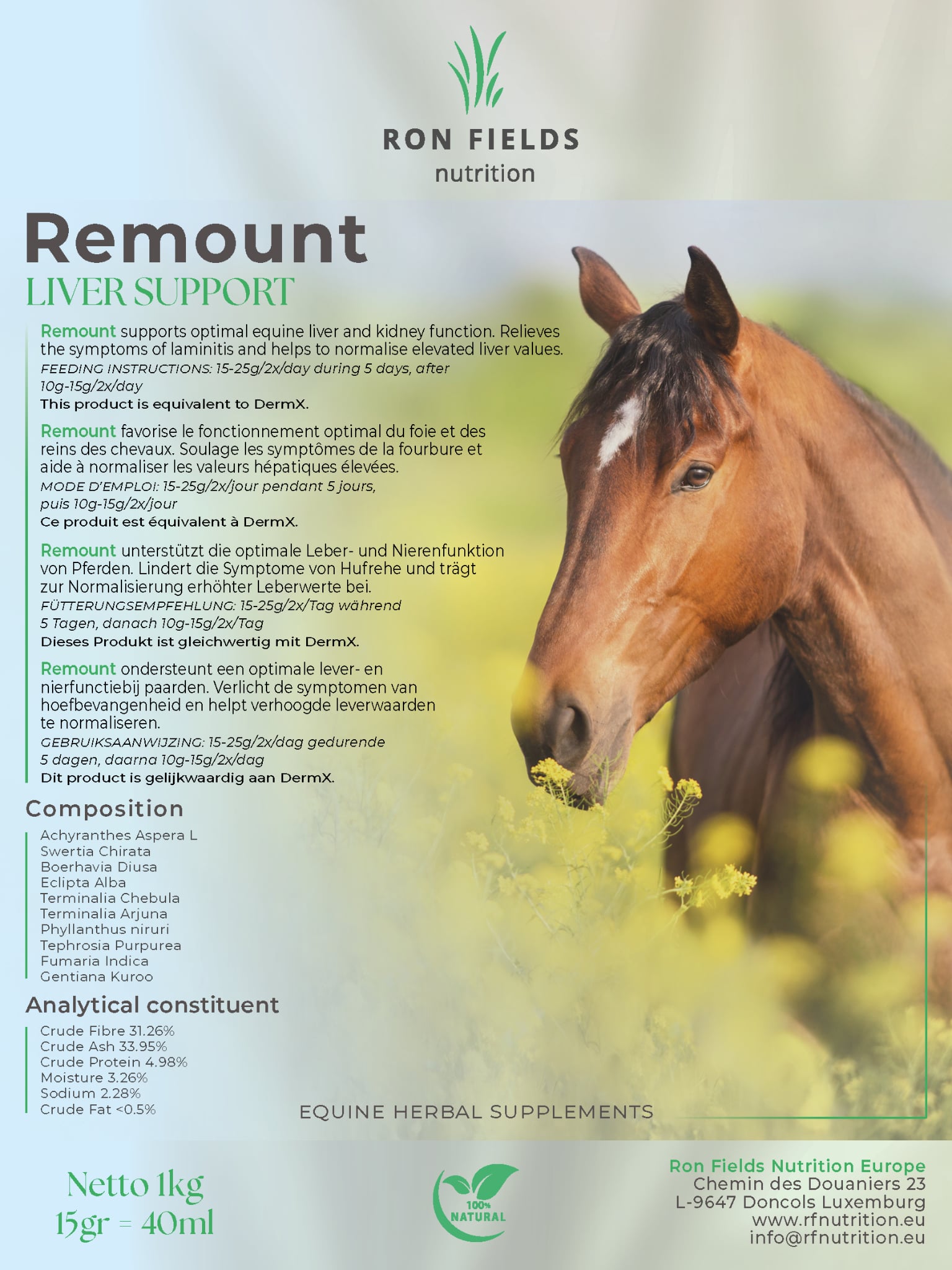Remount – Natural Liver and Digestion Support for Horses - Image 3