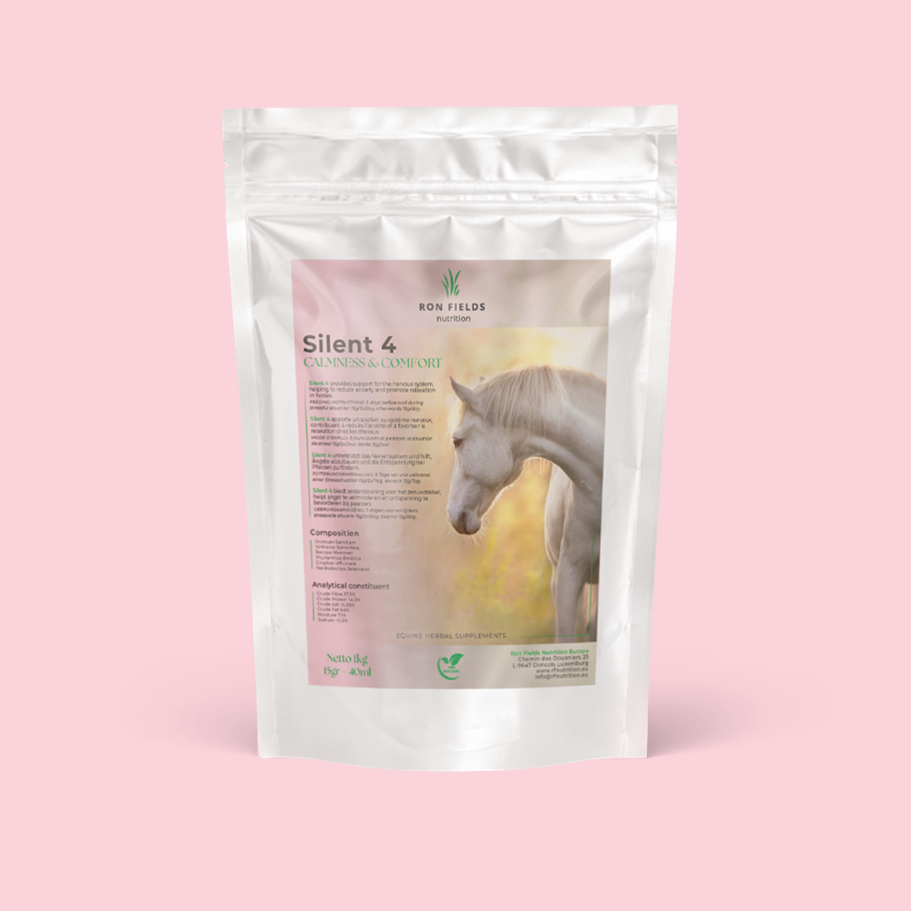 Silent 4 – Natural Herbal Anti-Stress Supplement for Horses